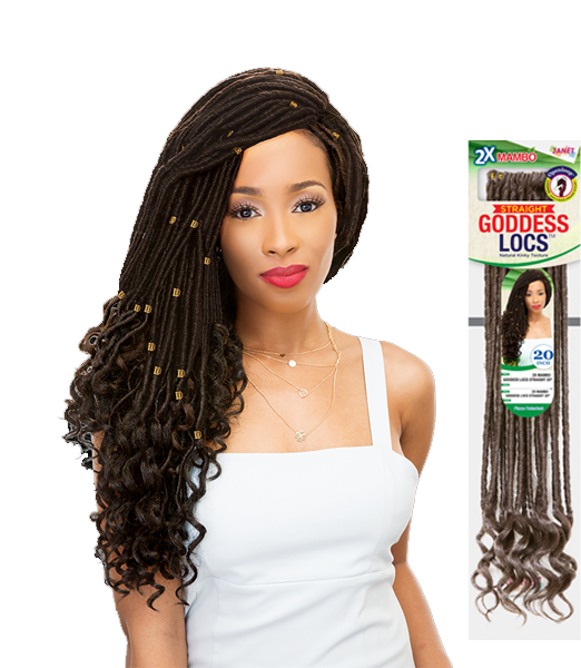 Janet Collection 2X Mambo Goddess locs Straight 20