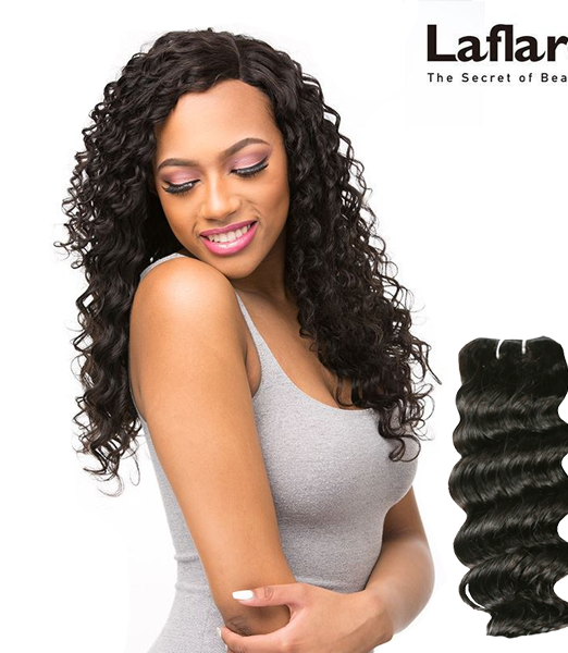 Laflare Brazilian Virgin Human Hair-Loose Deep-1