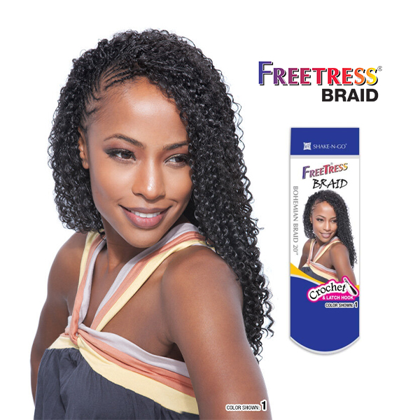 SHAKE-N-GO FREETRESS BRAID - BOHEMIAN 20 - Canada wide beauty supply  online store for wigs, braids, weaves, extensions, cosmetics, beauty  applinaces, and beauty cares