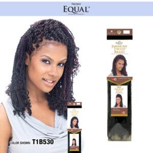 SHAKE-N-GO FreeTress EQUAL - Jamaican Twist Braid (Marley Braid)
