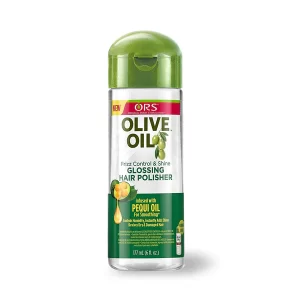 ORS OLIVE OIL STYLE & SHINE FRIZZ CONTROL & SHINE GLOSSING HAIR POLISHER 6OZ