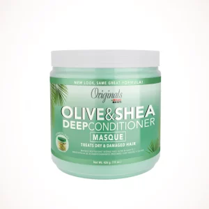 Organics by Africa's OLIVE & SHEA DEEP CONDITIONER MASQUE 15oz