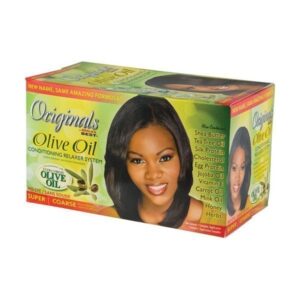 Organics by Africa's BEST OLIVE OIL CONDITIONING RELAXER SYSTEM - SUPER