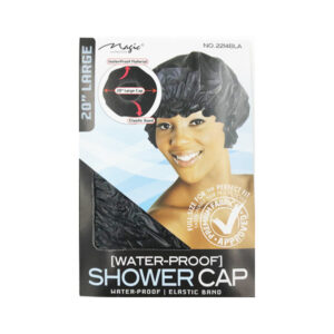Magic Collection Shower Cap-Black
