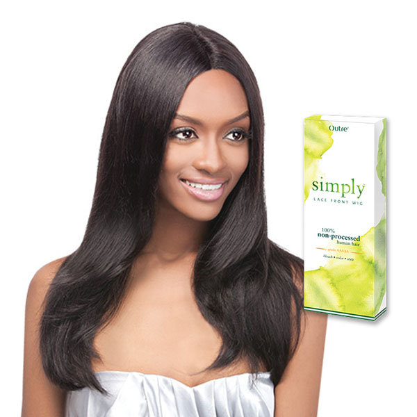Outre Simply Brazilian Natural Lace Front Wig Straight Canada