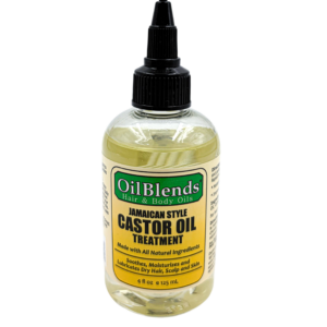 OilBlends Castor Oil Treatment for Hair, Scalp, and Skin 4oz