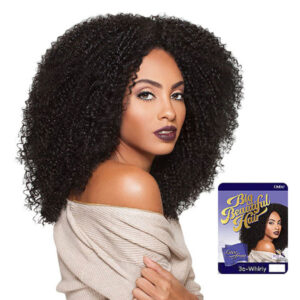 Outre big beautiful hair Lace front Wig-3c-Whirly