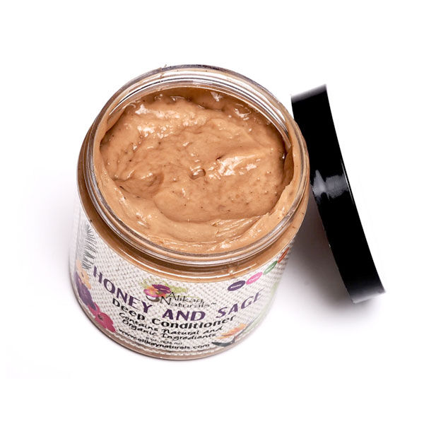 Alikay Naturals HONEY AND SAGE Deep Conditioner 8oz - Image 2