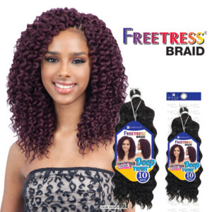SHAKE-N-GO FreeTress BRAID - Deep Twist 10"