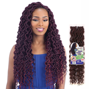 Shake-N-Go Freetress 2X Plumpy Curly Faux Loc 20"