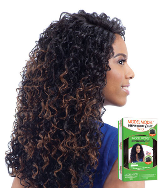 MODEL MODEL DEEP INVISIBLE L-PART WIG – JACKIE SIDE