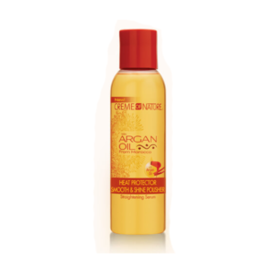 Creme of Nature Argan Oil Heat Protector Smooth & Shine Polisher 4oz