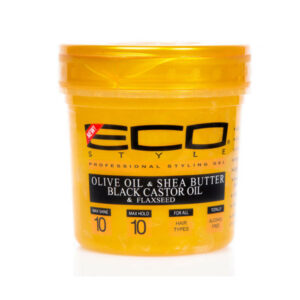 Eco Style Gold Gel-Olive Oil, Shea Butter & Black Caster Oil