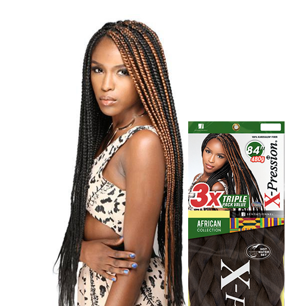 Sensationnel 3x X Pression Kanekalon Braid Canada Wide Beauty