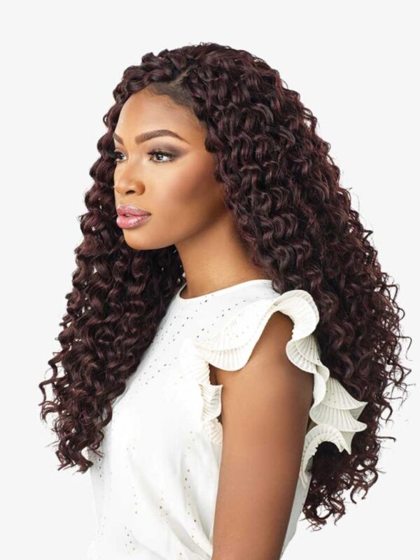 SENSATIONNEL LULUTRESS CROCHET BRAID 18" - BEACH CURL - Image 3