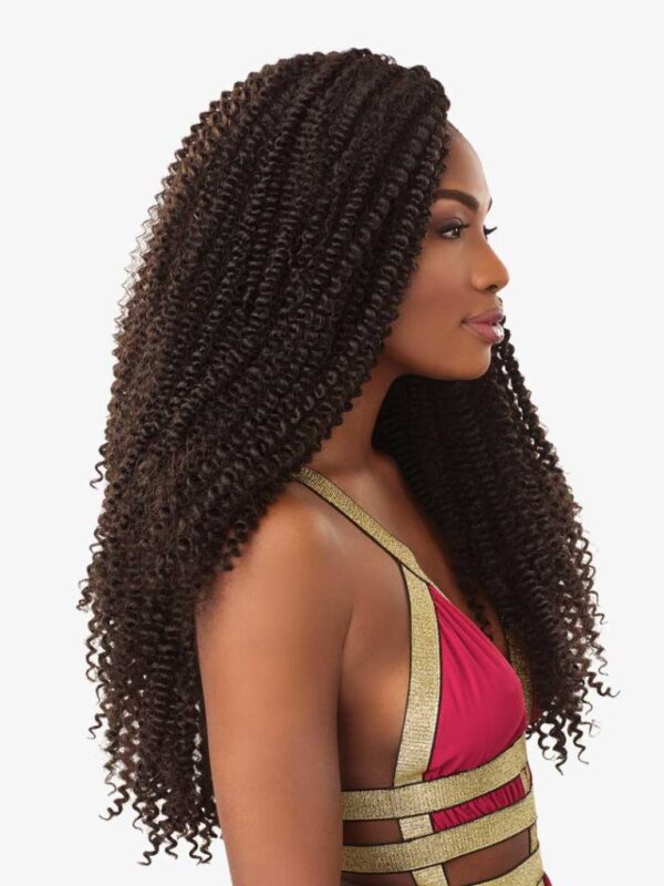 SENSATIONNEL LULUTRESS CROCHET BRAID 18" - CORK SCREW - Image 5