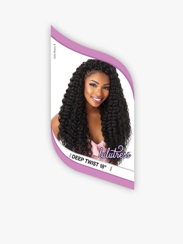SENSATIONNEL LULUTRESS CROCHET BRAID 18" - DEEP TWIST - Image 4