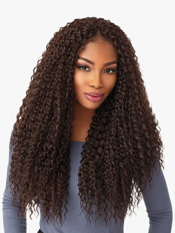 SENSATIONNEL LULUTRESS CROCHET BRAID 18" - WET CURLY - Image 2