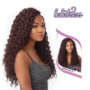 SENSATIONNEL LULUTRESS CROCHET BRAID 18" - DISCO CURL