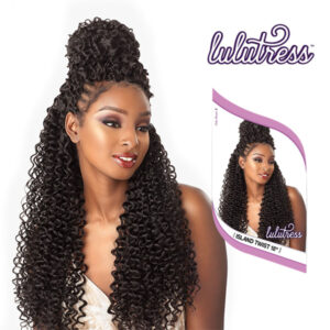 SENSATIONNEL LULUTRESS CROCHET BRAID 18" - ISLAND TWIST