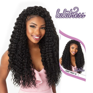 SENSATIONNEL LULUTRESS CROCHET BRAID 18" - DEEP TWIST