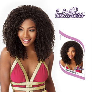 SENSATIONNEL LULUTRESS CROCHET BRAID 18" - CORK SCREW