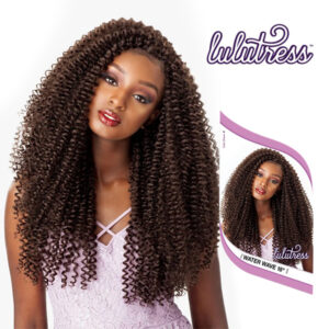 SENSATIONNEL LULUTRESS CROCHET BRAID 18" - WATER WAVE