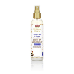 AFRICAN PRIDE Moisture Miracle Coconut Milk & Honey Leave-In Conditioner 8oz