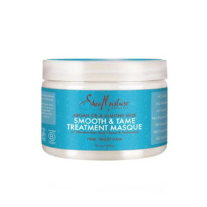 SHEA MOISTURE ARGAN OIL & ALMOND MILK SMOOTH & TAME TREATMENT MASQUE 12oz