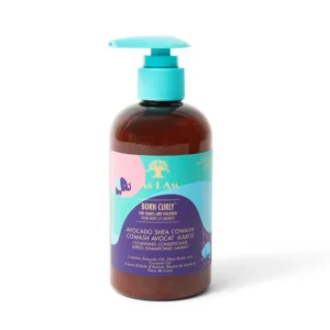 AS I AM BORN CURLY AVOCADO SHEA COWASH 8OZ