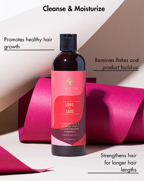 AS I AM LONG&LUXE STRENGTHENING SHAMPOO 12OZ - Image 6