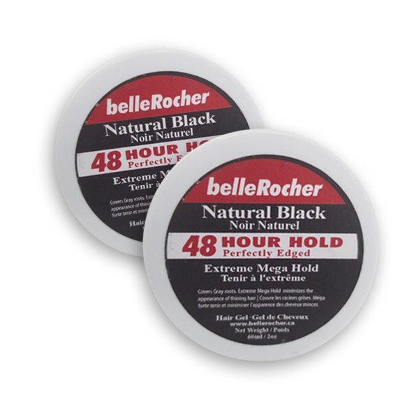Bellerocher 48 Hour Hold Perfectly Edged Natural Black 2oz