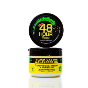 ECO STYLE BLACK CASTOR & FLAXSEED OIL CONDITIONING, STYLE & SHINING GEL 11OZ