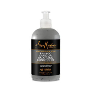 SHEA MOISTURE AFRICAN BLACK SOAP BAMBOO CHARCOAL DEEP BALANCING CONDITIONER 13OZ