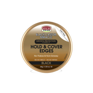 AFRICAN PRIDE BLACK CASTOR MIRACLE HOLD & COVER EDGES 2.25oz