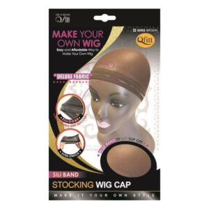QFITT MAKE YOUR OWN WIG SILI BAND STOCKING WIG CAP - #5002 BROWN