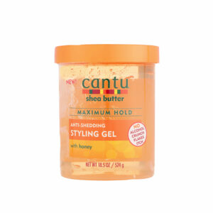 CANTU SHEA BUTTER MAXIMUM HOLD ANTI-SHEDDING STYLING GEL WITH HONEY 18.5oz