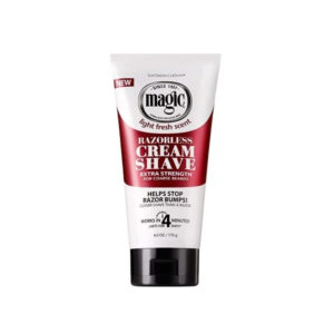 SOFTSHEEN CARSON MAGIC RAZORLESS CREAM SHAVE 6oz-EXTRA STRENGTH