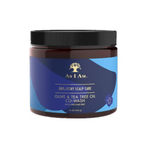 AS I AM OLIVE & TEA TREE OIL CO-WASH 16oz