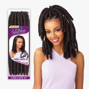 SENSATIONNEL LULUTRESS CROCHET BRAID - LUNA LOCS 12"