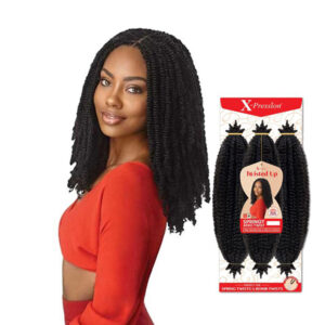 OUTRE X-PRESSION TWISTED UP CROCHET BRAID - SPRINGY AFRO TWIST 16"