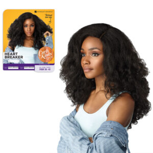 SENSATIONNEL LACE WIG CURLS KINKS & CO - HEART BREAKER