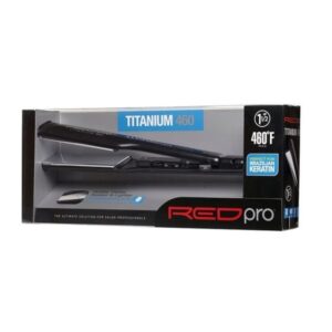 RED PRO 1 1/2" TITANIUM FLAT IRON #FIP150U