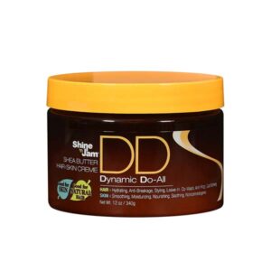 AMPRO Shine n Jam Dynamic Do-All SHEA BUTTER HAIR SKIN CREME 12oz
