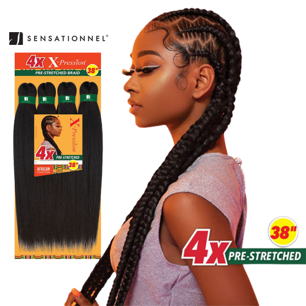 SENSATIONNEL 4X X-PRESSION PRE-STRETCHED BRAID 38