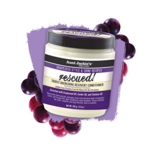 AUNT JACKIE'S GRAPESEED STYLE & SHINE RECIPES RESCUED! Thirst Quenching RECOVERY CONDITIONER 15oz