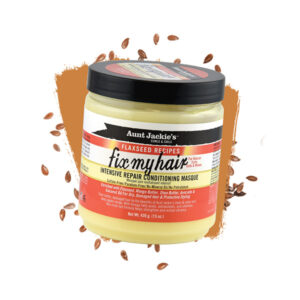 Aunt Jackie's Flaxseed Recipes Fix My Hair-Intensive Repair Conditioning Masque 15oz
