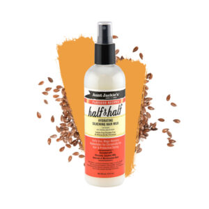Aunt Jackie's Flaxseed Recipes Half & Half-Hydrating Silkening Hair Milk 12oz
