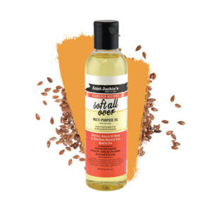 Aunt Jackie's Flaxseed Recipes Soft All Over-Multi-purpose Oil 8oz