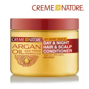 Creme of Nature Argan Oil Day & Night, Hair & Scalp Conditioner Hair Dress 4.76oz